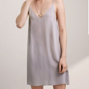 Aritzia Wilfred Satin Slip Dress